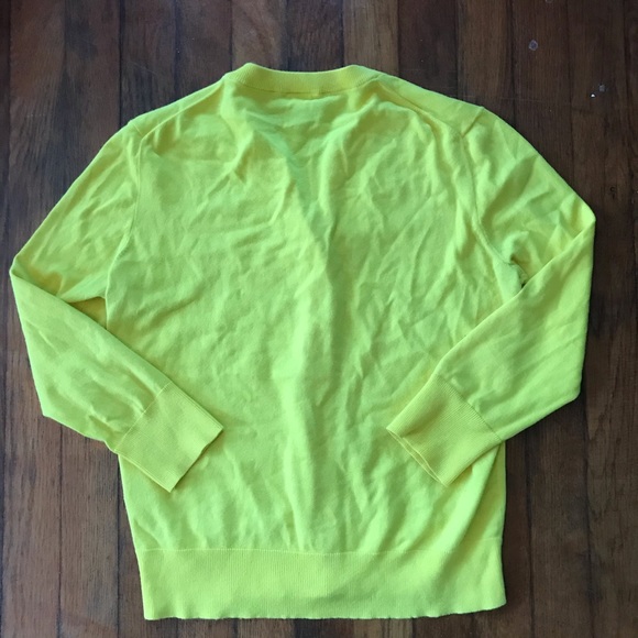 Yellow J.Crew cardigan - Picture 4 of 4